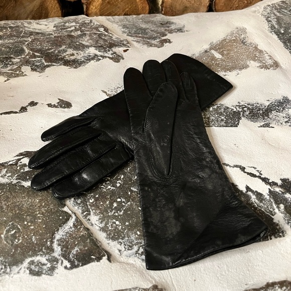 VINTAGE LEATHER GLOVES - Picture 3 of 4
